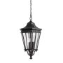 Feiss COTSWOLD LANE FE-COTSLN8-L-BK Pakabinama lempa 3x60W/E14 IP23