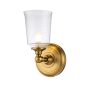 Feiss Hugeunot Lake FE-HUGOLAKE1BATH-BB Sienos lempa 1x3.5W/G9 IP44