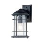 Feiss Lighthouse FE-LIGHTHOUSE2-M-BLK Sienos lempa 1x60W/E27 IP44