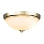 Feiss Malibu FE-MALIBU-F-BATH-PB Lubų šviestuvas 2x60W/E27 IP44