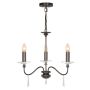 Elstead Lighting FINSBURY PARK FP3-OLD-BRZ Švieslentė 3x60W/E14