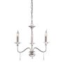 Elstead Lighting FINSBURY PARK FP3-POL-NICKEL Švieslentė 3x60W/E14