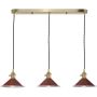 Dar Lighting Hadano HAD3640-08 Pakabinama lempa 3x40w/e14 ip20
