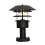 Elstead Lighting HELSINGOR HELSINGOR-PED-BK Stovinė lempa 1x60W/E27 IP44