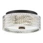 Hinkley Lighting Elle HK-ELLE-F-S-BK Lubų šviestuvas 2x60W/E27 IP20