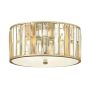 Hinkley Lighting GEMMA HK-GEMMA-F-SL Lubų šviestuvas 3x60W/E27