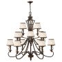 Hinkley Lighting PLYMOUTH HK-PLYMOUTH15 Švieslentė 15x40W/E14