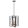 Hinkley Lighting QUENTIN HK-QUENTIN-4P-B Pakabinama lempa 4x60W/E14