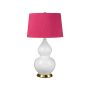 Elstead Lighting Isla ISLA-AB-TL-CRANBERRY Stalo lempa 1x60 W/E27