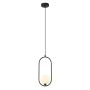 Italux LUPUS PND-3965-1-BK Pakabinama lempa 1x25W/G9 IP20