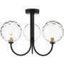 Dar Lighting Jared JAR0322-12 Stropo šviestuvas 3x40w/g9 ip20