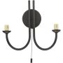 Dar Lighting Jared JAR0922-F Sienos lempų rankena 2x40w/g9 ip20