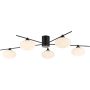 Dar Lighting Jasper JAS5422 Stropo šviestuvas 5x25w/g9