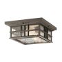 Elstead Lighting BEACON SQUARE KL-BEACON-SQUARE-F-OZ Lubų šviestuvas 2x60W/E27 IP44
