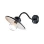 Elstead Lighting Klampenborg KLAMPENBORG-PIR-BK Sienos lempa 1x60W/E27 IP44