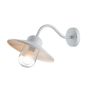 Elstead Lighting Klampenborg KLAMPENBORG-WHT Sienos lempa 1x60W/E27 IP44