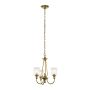 Elstead Lighting WAVERLY KL-WAVERLY3-NBR Švieslentė 3x60W/E27