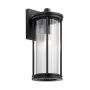 Kichler Barras KL-BARRAS2-M-BK Sienos lempa 1x40W/E27 IP44