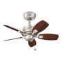 Kichler CANFIELD KLF-CANFIELD-30-BN Ventiliatorius IP20