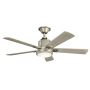 Kichler Colerne KLF-COLERNE-52-BN Ventiliatorius 1x10W/LED 3000K 1116 lm IP20