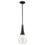 Kichler Deela KL-DEELA-P-BK Pakabinama lempa 1x60W/E27 IP20