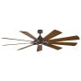 Kichler Gentry XL KLF-GENTRY-85-WZ Ventiliatorius 1x14W/LED 3000K 1300 lm IP20