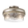 Kichler Grand Bank KL-GRAND-BANK-SF Lubų šviestuvas 2x60W/E27 IP20