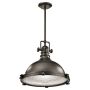 Kichler HATTERAS BAY KL-HATTERAS-BAY-L-OZ Pakabinama lempa 1x150W/E27