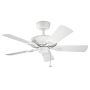 Kichler KEVLAR KLF-KEVLAR-42-WHT Ventiliatorius IP44