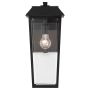 Kichler Mathus KL-MATHUS2-M-BK Sienos lempa 1x60W/E27 ip44