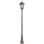 Kichler TOURNAI KL-TOURNAI-5XL Gatvės šviesos stulpas 3x60W/E14 IP44