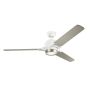 Kichler Zeus KLF-ZEUS-60-WHT Ventiliatorius 1x10W/LED 3000K 1116 lm IP20