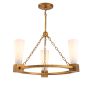 Elstead Lighting Kristy KRISTY3-DG-OPAL Švieslentė 3x40W/E27 IP20