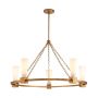 Elstead Lighting Kristy KRISTY5-DG-OPAL Švieslentė 5x40W/E27 IP20