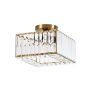 Light Prestige Vetro LP-2910/1C GD square Stropo šviestuvas 1x15W/E27 IP20