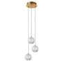 Light Prestige Brillant LP-3303/3P GD Pakabinama lempa 3x11W/LED 1080lm IP20