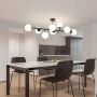 Light Prestige Dorado LP-002/8P BK Stropo šviestuvas 8x40W/E14 IP20