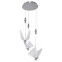 Light Prestige Mariposa LP-1715/3P CH Pakabinama lempa 3x24W/LED 3000K|4000K|6000K IP20