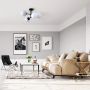 Light Prestige Roma LP-1345/4P BK Pakabinama lempa 4x40W/E14 IP20