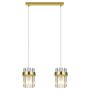 Light Prestige Vetro LP-2910/2L GD Pakabinama lempa 2x10W/E14 IP20