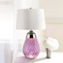 Elstead Lighting LENA LARGE LENA-TL-L-PLUM-OWSS Stalo lempa 1X7W/GU10+1x60W/E27