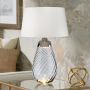 Elstead Lighting LENA LARGE LENA-TL-L-SMOKE-OWSS Stalo lempa 1X7W/GU10+1x60W/E27