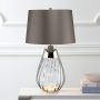 Elstead Lighting LENA SMALL LENA-TL-S-SMOKE Stalo lempa 1X7W/GU10+1x60W/E27