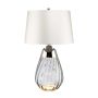 Elstead Lighting LENA SMALL LENA-TL-S-SMOKE-OWSS Stalo lempa 1X7W/GU10+1x60W/E27