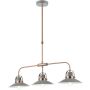 Dar Lighting Liden LID0339 Stropo šviestuvas 3x40w/e14 ip20
