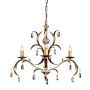 Elstead Lighting LILY LL3-ANT-BRZ Švieslentė 3x60W/E14