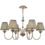 Dar Lighting Lydian LYD0663-EST2624 Švieslentė 6x40w/E14