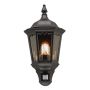 Elstead Lighting SECURITY LANTERS MD7-PIR-BLACK Sienos lempa 1x60W/E27 IP43