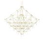 King Home CONSTELATION GOLD MSE1501100127 Pakabinama lempa 72x72W/LED 3000K 2880LM IP20