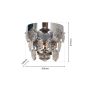 Milagro GRACE ML6934 Sienos lempa 2x40W/E14 IP20